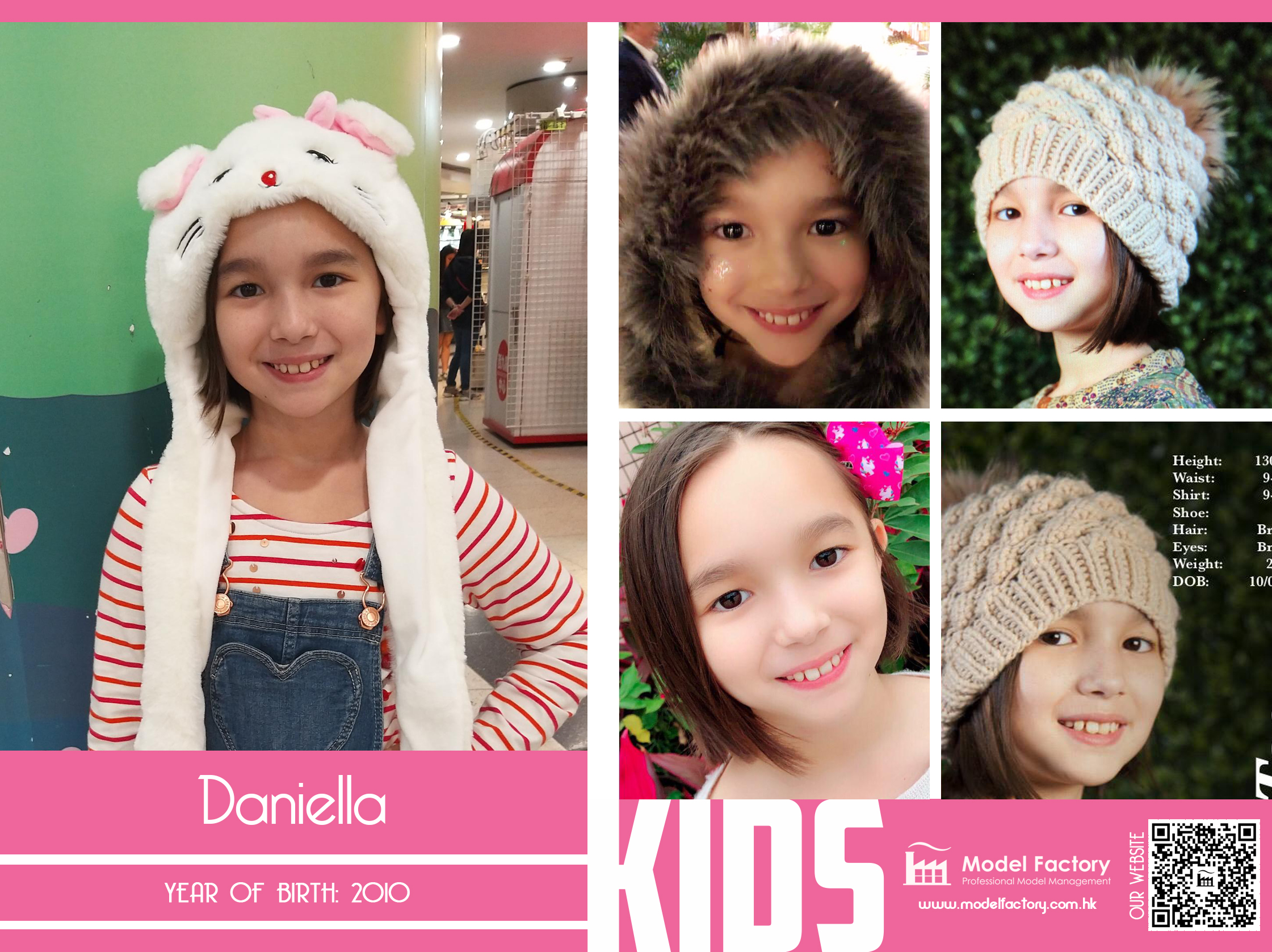 Model Factory Mix Kids Model Daniella